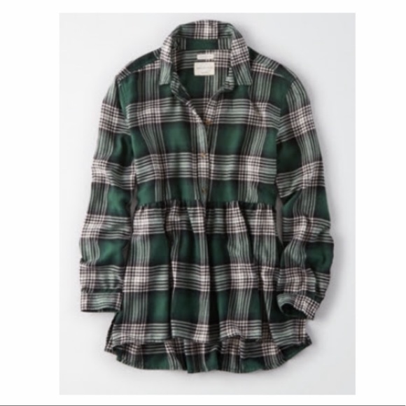 Ae Ahhmazingly Soft Plaid Popover 